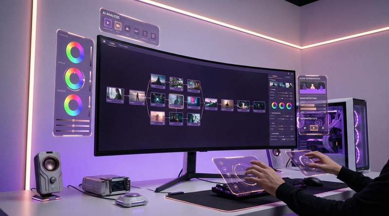 四虎 AI视频剪辑工作室